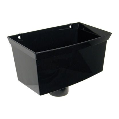 Floplast Hi - Cap Hopper For 80mm Downpipe - JJ Building Materials