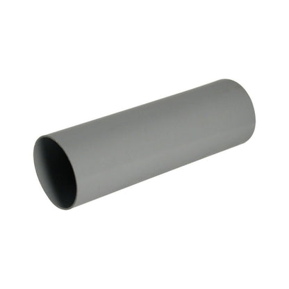 Floplast Hi - Cap Round 80mm 4m Downpipe Length - JJ Building Materials