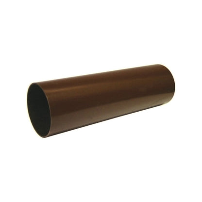 Floplast Hi-Cap Round 80mm 4m Downpipe Length