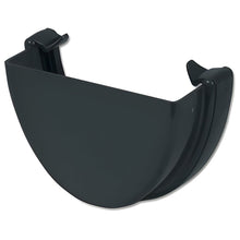 Floplast Hi - Cap Round External Stop End For Gutter - JJ Building Materials