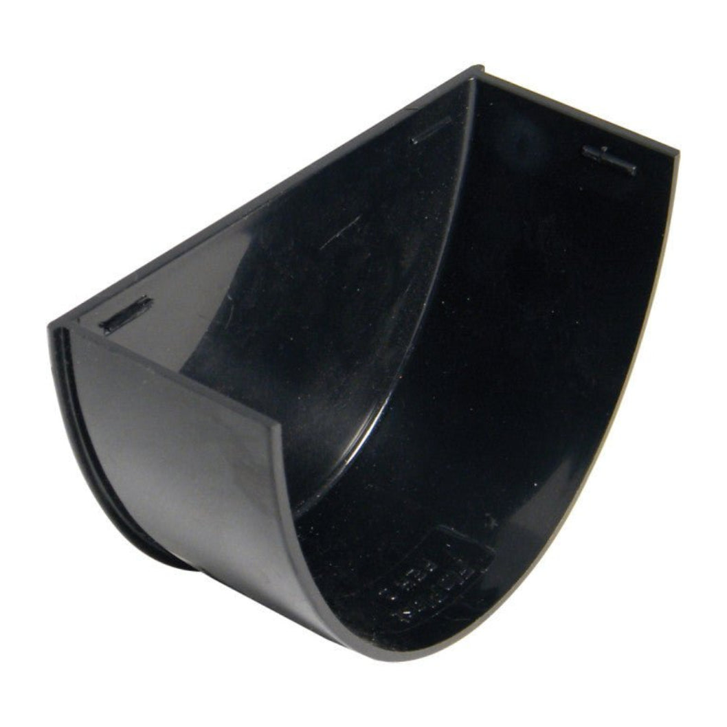 Floplast Hi-Cap Round Internal Stop End For Gutter - JJ Building Materials