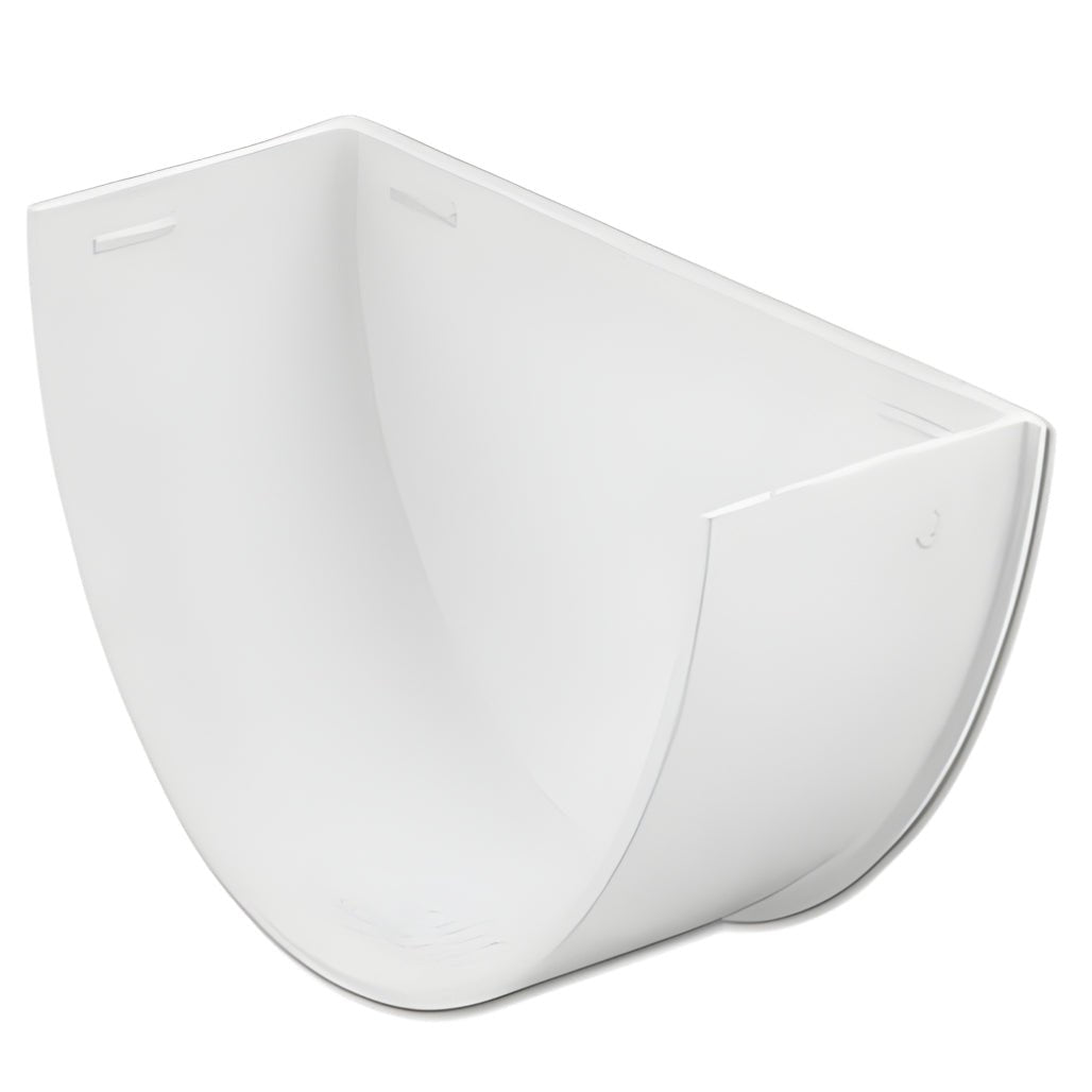 Floplast Hi - Cap Round Internal Stop End For Gutter - JJ Building Materials