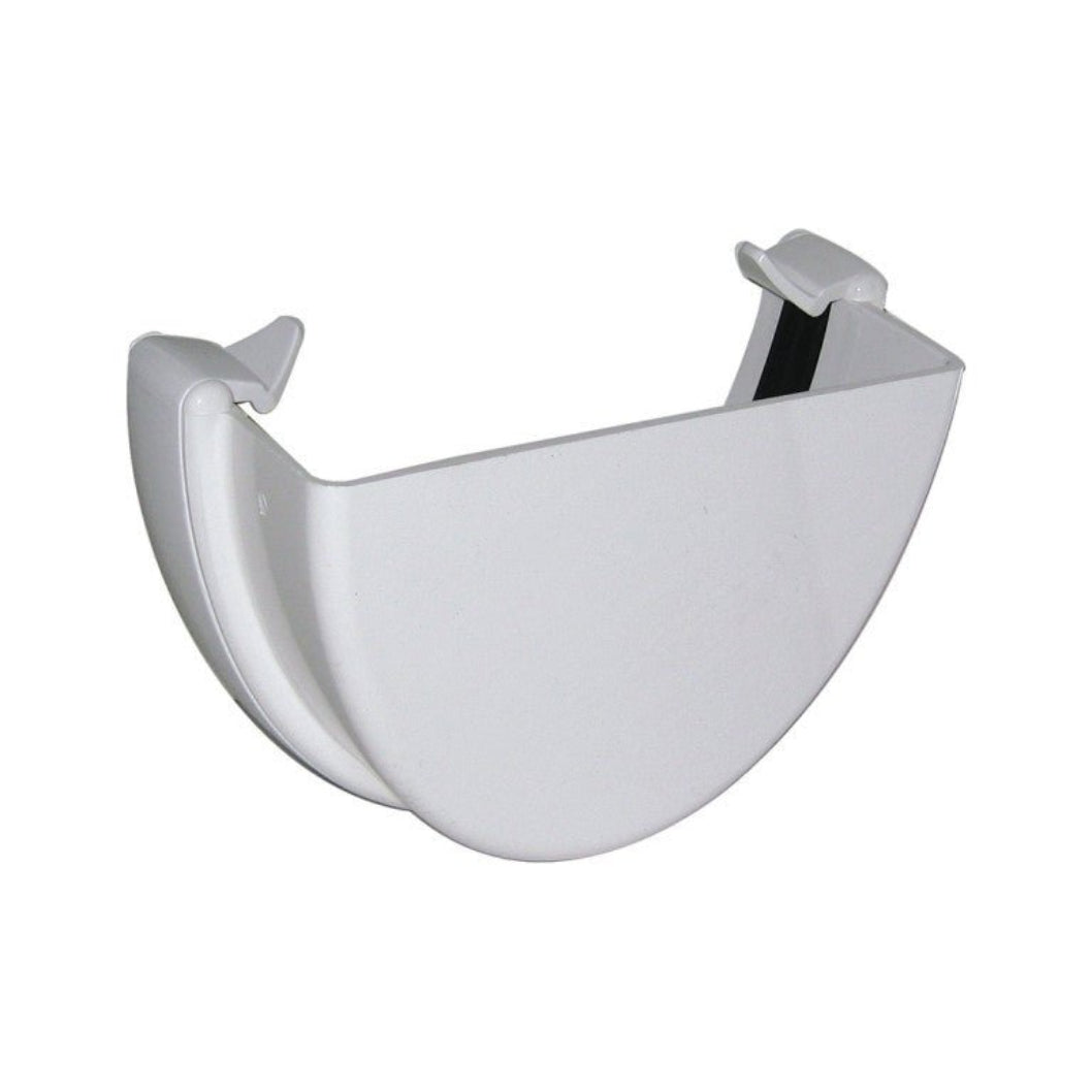 Floplast Hi-Cap Round Internal Stop End For Gutter - JJ Building Materials