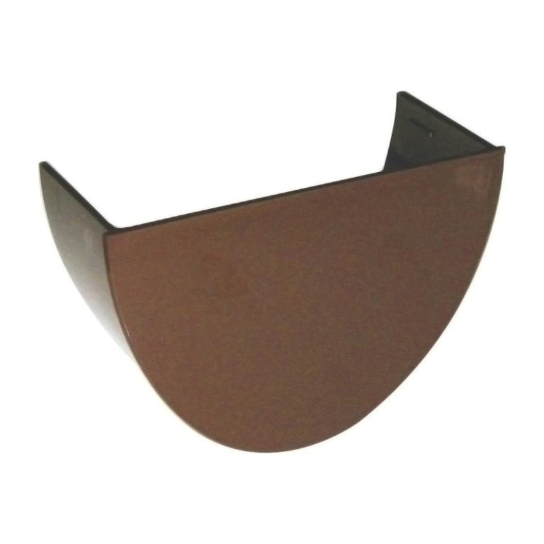 Floplast Hi-Cap Round Internal Stop End For Gutter - JJ Building Materials