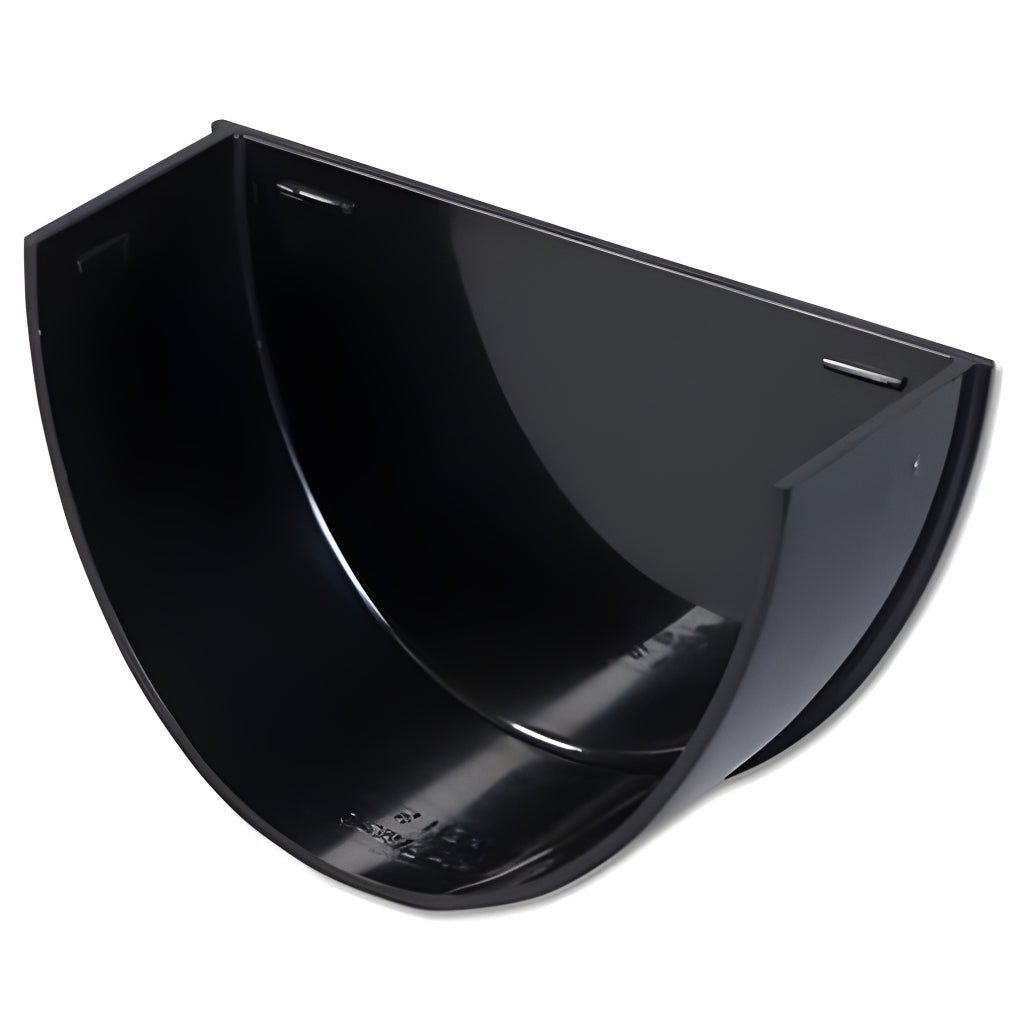 Floplast Hi - Cap Round Internal Stop End For Gutter - JJ Building Materials