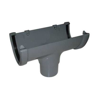 Floplast Hi-Cap Round Running Outlet Gutter - JJ Building Materials