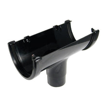 Floplast Hi-Cap Round Running Outlet Gutter - JJ Building Materials
