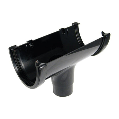 Floplast Hi-Cap Round Running Outlet Gutter - JJ Building Materials