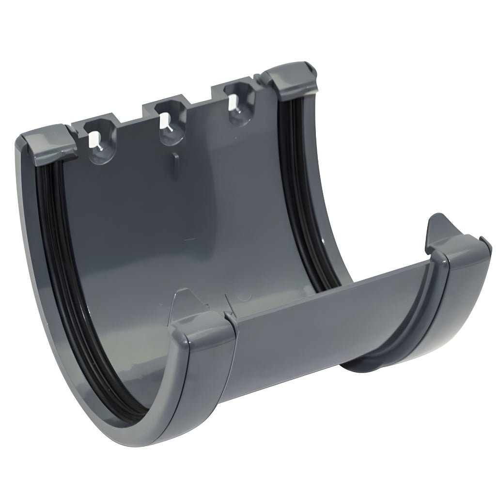 Floplast Hi - Cap Round Union Gutter bracket - JJ Building Materials