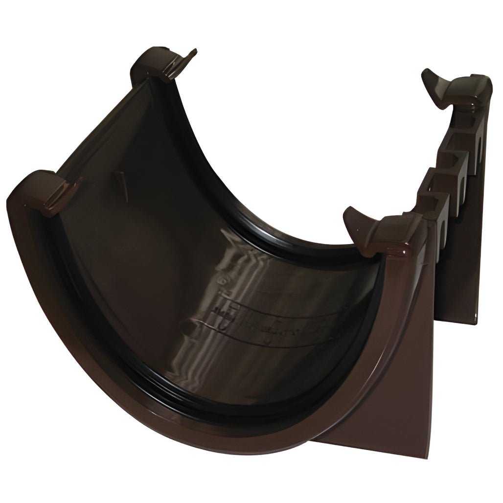 Floplast Hi - Cap Round Union Gutter bracket - JJ Building Materials