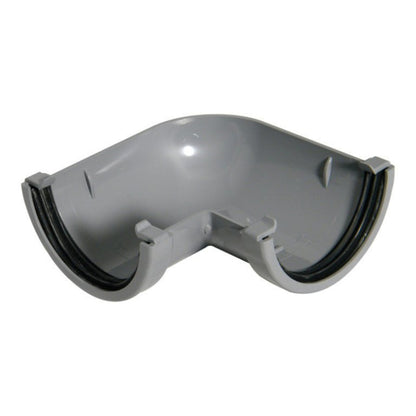 Floplast MiniFlo 135 Degree Angle 76mm Gutter - JJ Building Materials