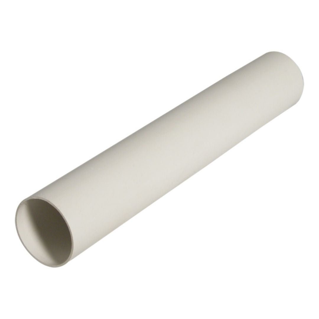 Floplast MiniFlo 50mm Round Downpipe 2m Length - JJ Building Materials