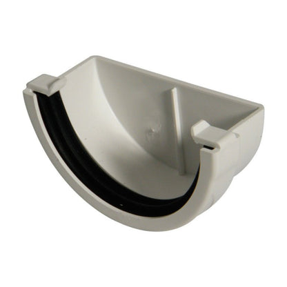 Floplast MiniFlo 76mm External Stop End - JJ Building Materials