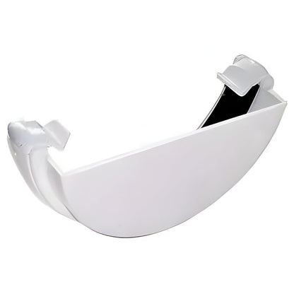 Floplast MiniFlo 76mm External Stop End - JJ Building Materials