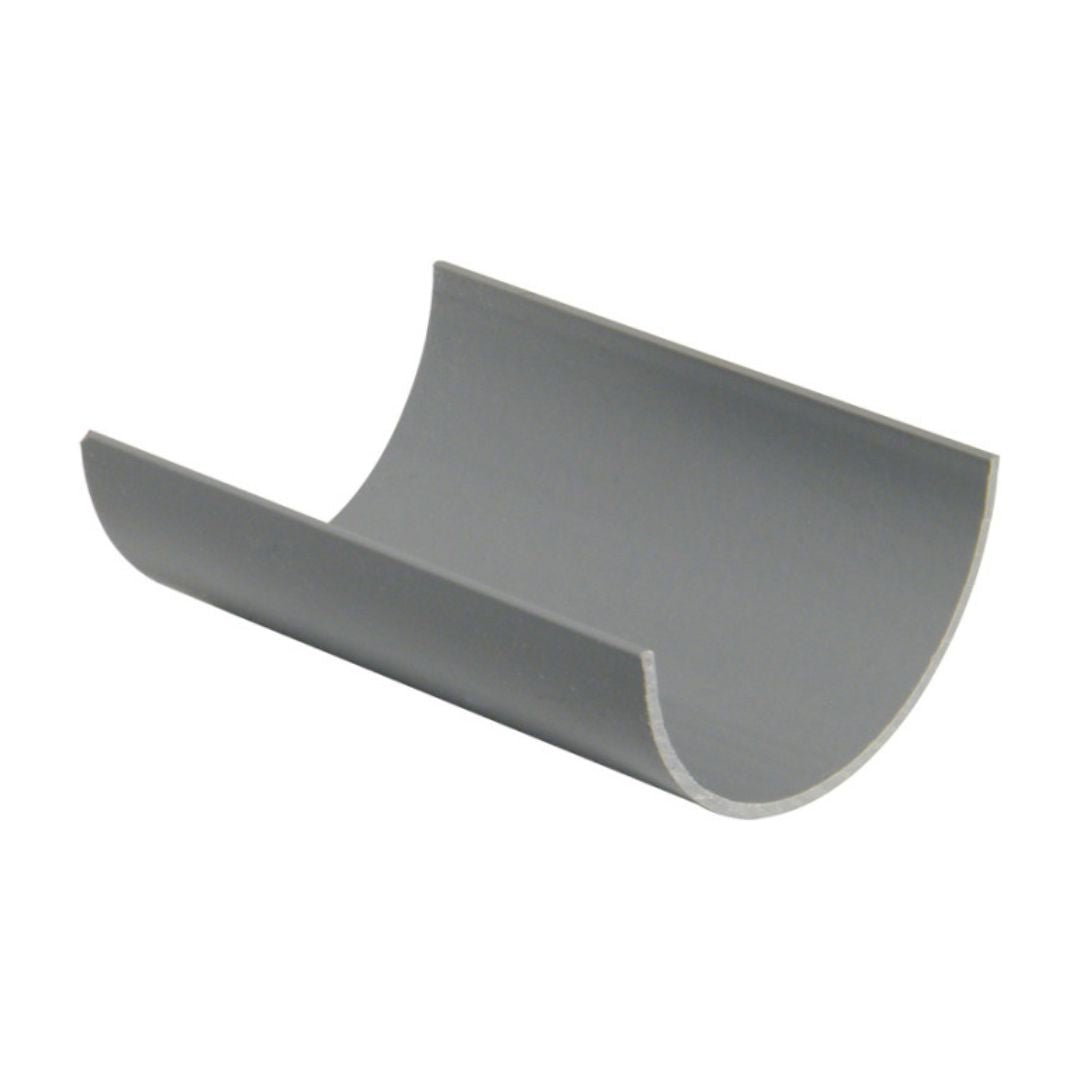 Floplast MiniFlo 76mm Round 2m Gutter Length - JJ Building Materials