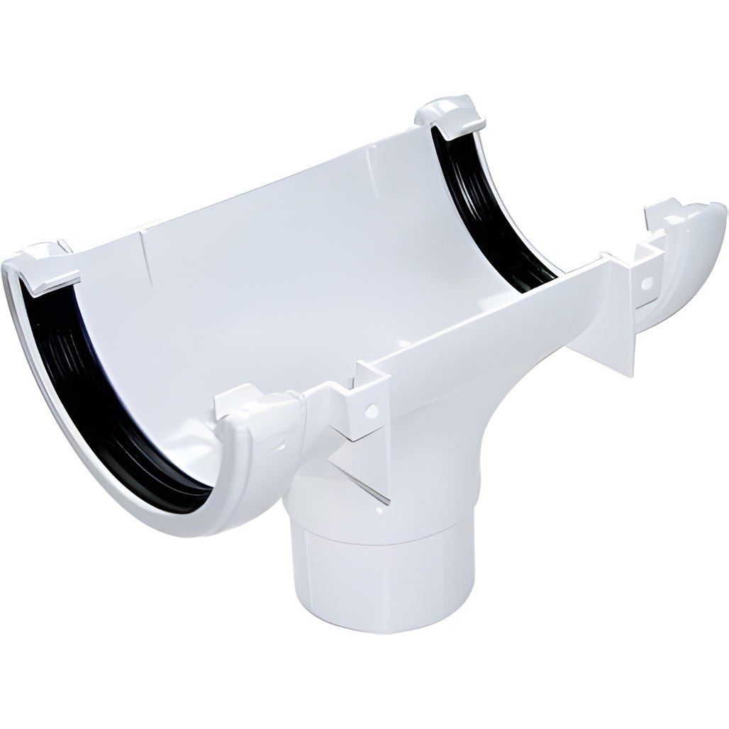 Floplast MiniFlo 76mm Running Outlet Gutter - JJ Building Materials