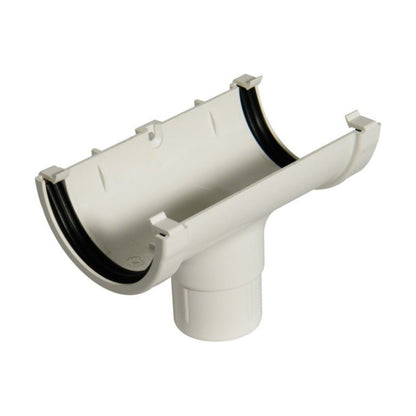 Floplast MiniFlo 76mm Running Outlet Gutter - JJ Building Materials