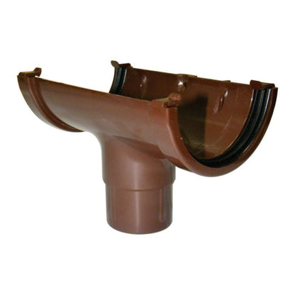 Floplast MiniFlo 76mm Running Outlet Gutter - JJ Building Materials
