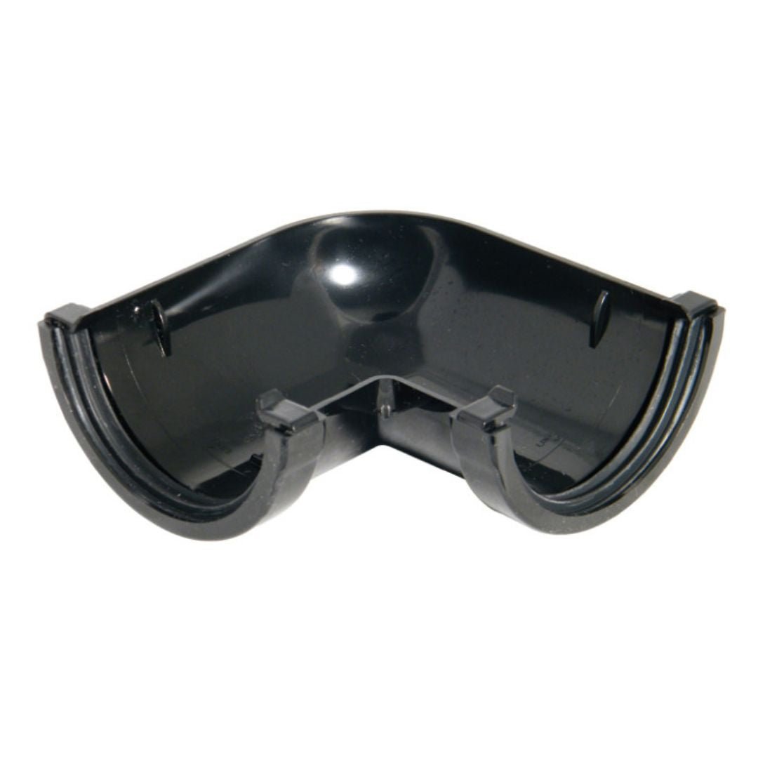 Floplast MiniFlo 90 Degree Angle 76mm Gutter - JJ Building Materials