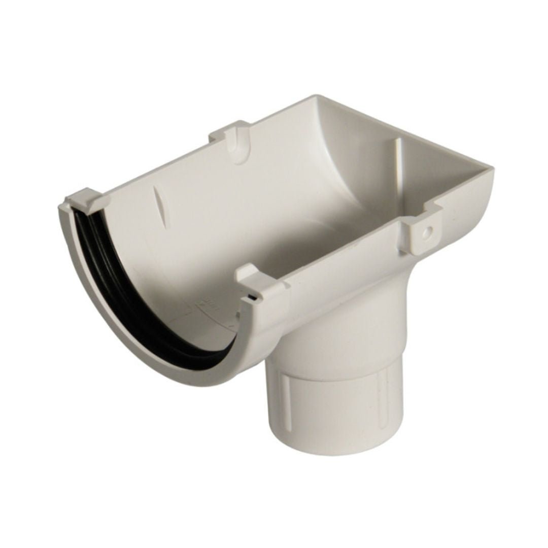 Floplast MiniFlo Stop End Outlet 76mm - JJ Building Materials