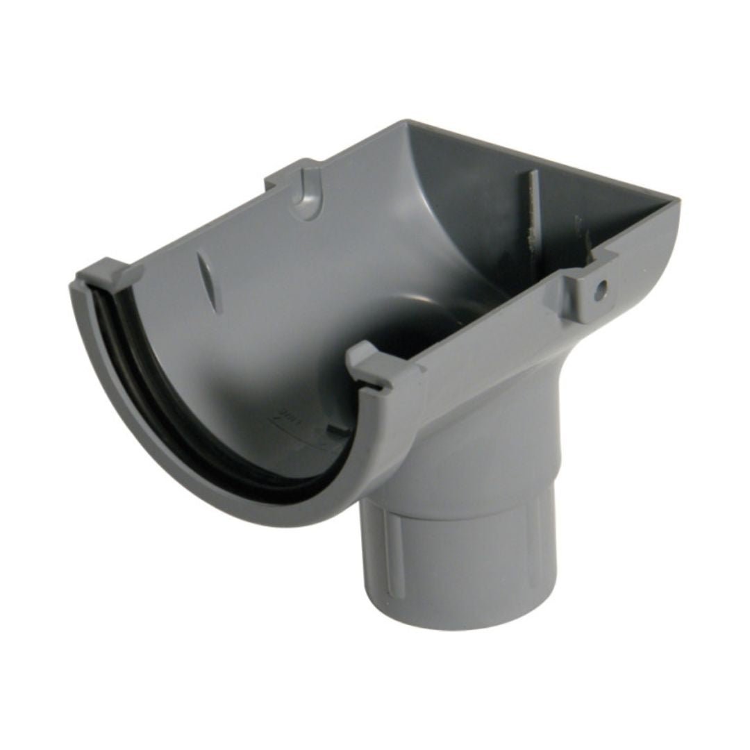 Floplast MiniFlo Stop End Outlet 76mm - JJ Building Materials