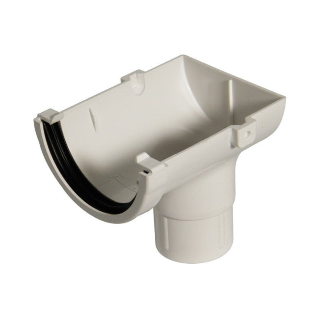 Floplast MiniFlo Stop End Outlet 76mm - JJ Building Materials