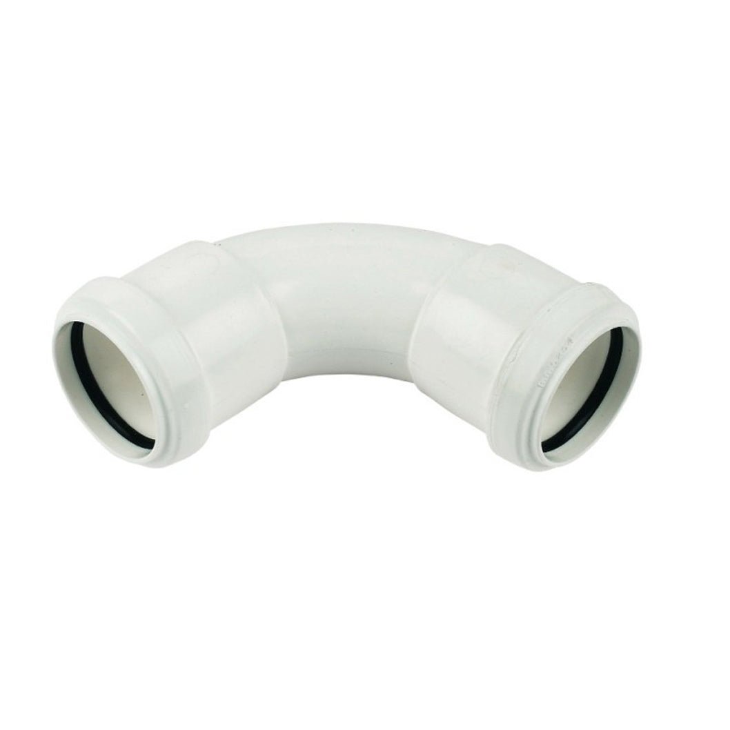 Floplast Push Fit Waste 92.5 Degree Bend - JJ Building Materials