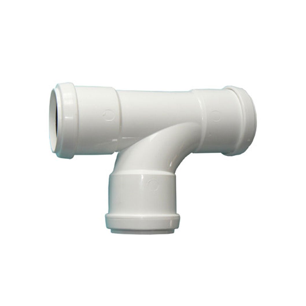 Floplast Push Fit Waste Tee - JJ Building Materials