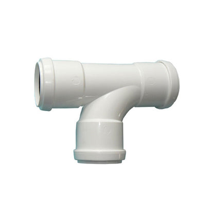 Floplast Push Fit Waste Tee - JJ Building Materials