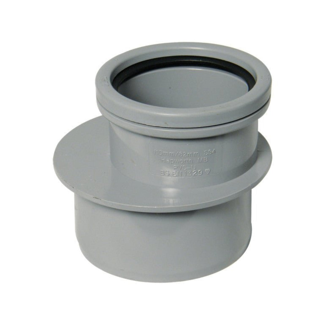 Floplast Reducer 110X82mm Grey - JJ Building Materials