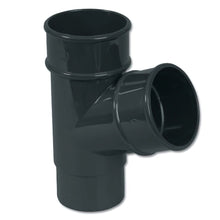 Floplast Round 112 Degree Branch 68mm Downpipe - JJ Building Materials
