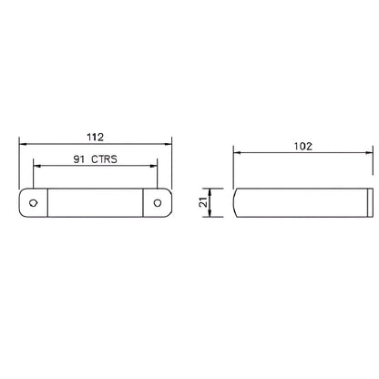 Floplast Round Downpipe Clip 68mm - JJ Building Materials