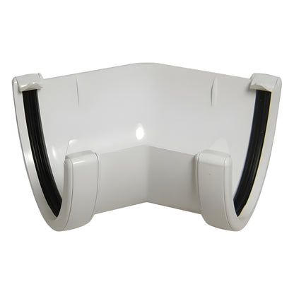 Floplast Round Hi-Cap Angle Gutter