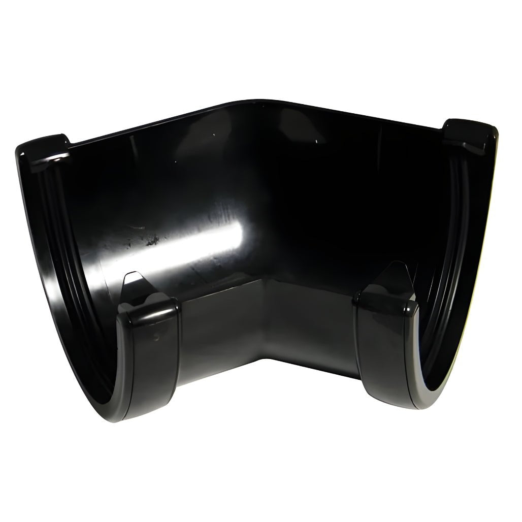 Floplast Round Hi - Cap Angle Gutter - JJ Building Materials
