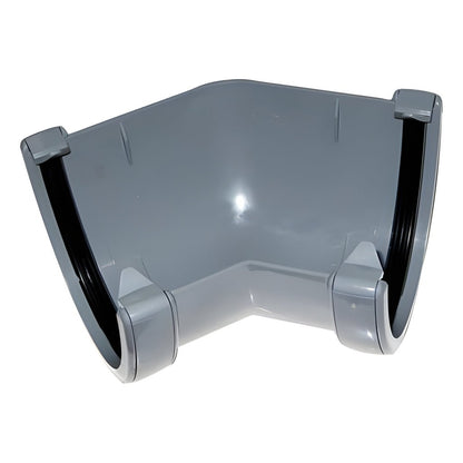 Floplast Round Hi - Cap Angle Gutter - JJ Building Materials