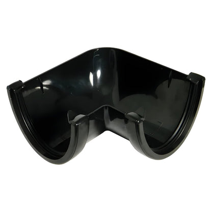 Floplast Round Hi - Cap Angle Gutter - JJ Building Materials