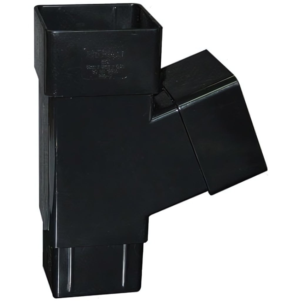 Floplast Square 112 Degree Branch 65mm Downpipe - JJ Building Materials