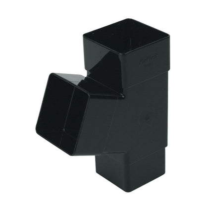 Floplast Square 112 Degree Branch 65mm Downpipe - JJ Building Materials