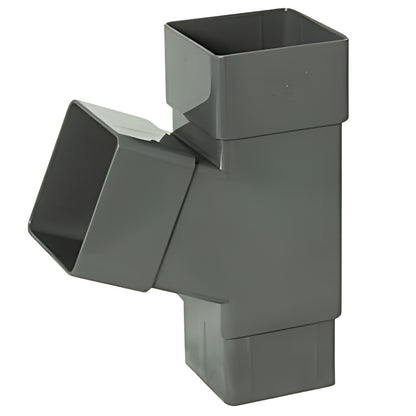 Floplast Square 112 Degree Branch 65mm Downpipe