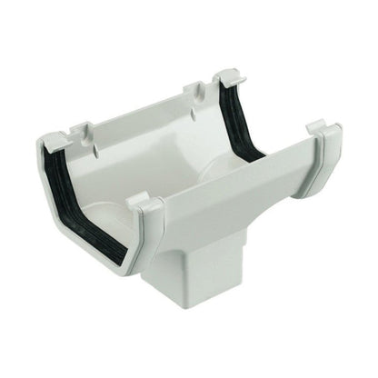 Floplast Square 114mm Running Outlet - JJ Building Materials