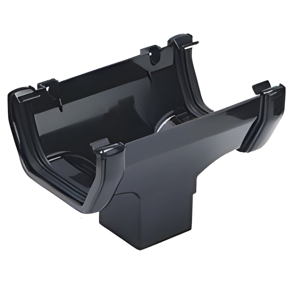 Floplast Square 114mm Running Outlet - JJ Building Materials