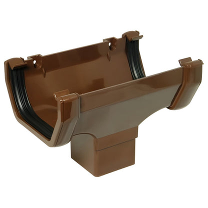 Floplast Square 114mm Running Outlet - JJ Building Materials