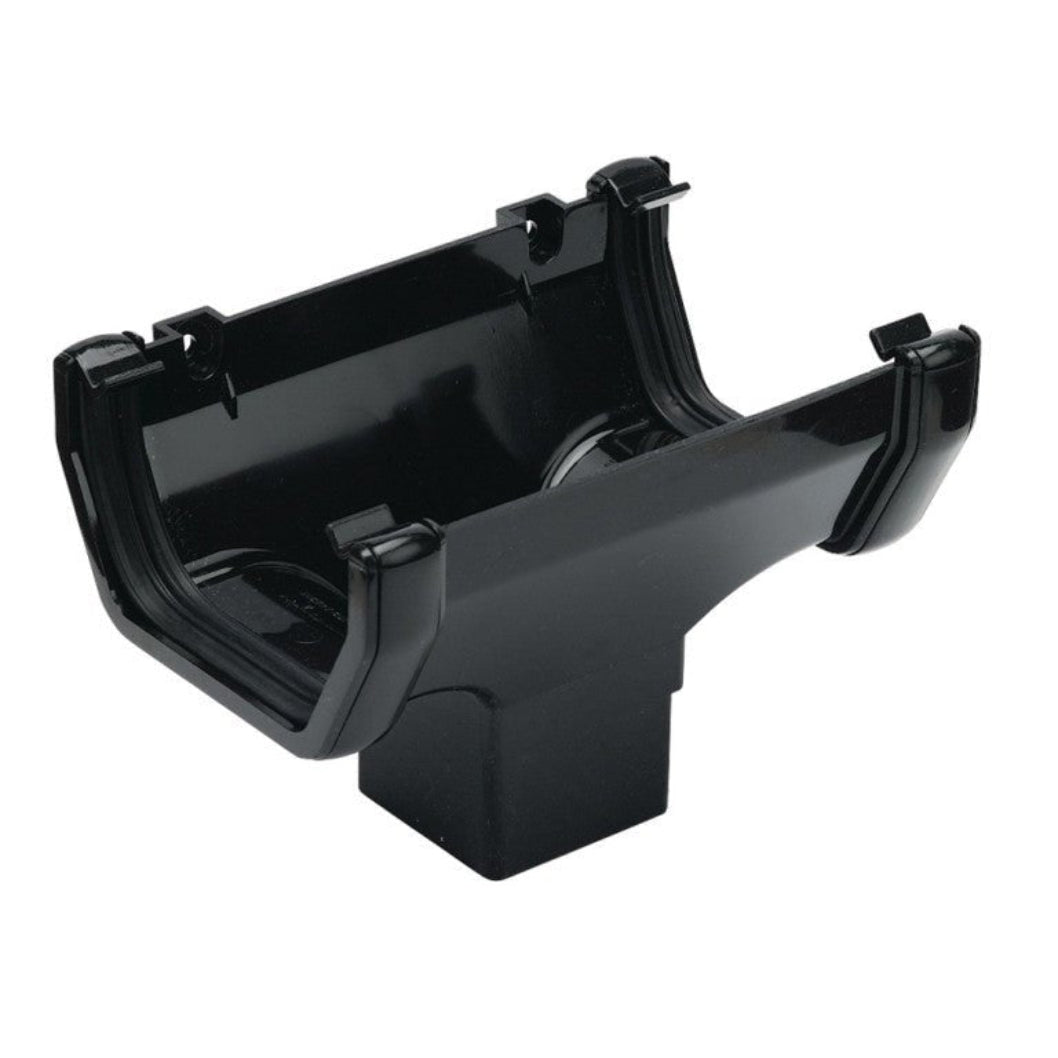 Floplast Square 114mm Running Outlet - JJ Building Materials