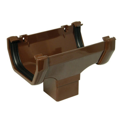 Floplast Square 114mm Running Outlet - JJ Building Materials