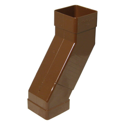 Floplast Square 65mm Adjustable Offset Bend - JJ Building Materials