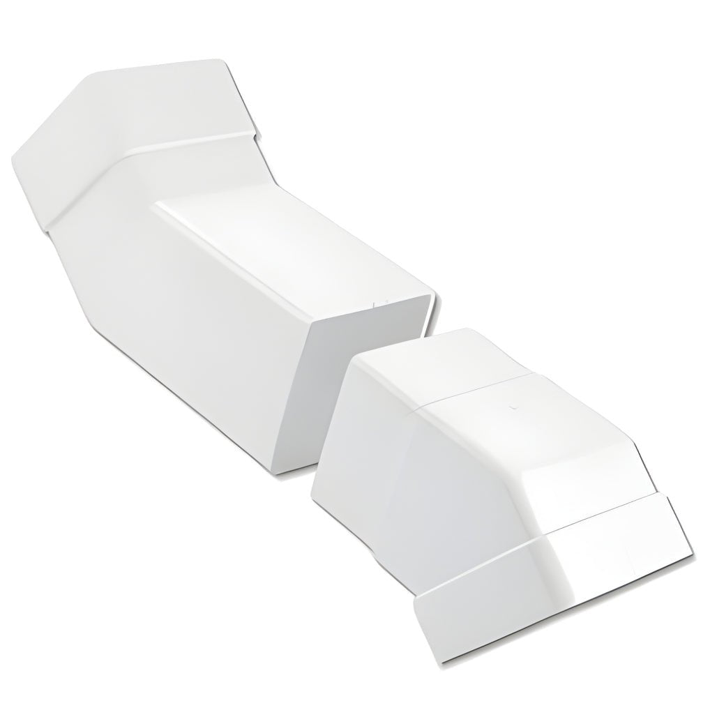 Floplast Square 65mm Adjustable Offset Bend - JJ Building Materials