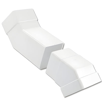 Floplast Square 65mm Adjustable Offset Bend - JJ Building Materials