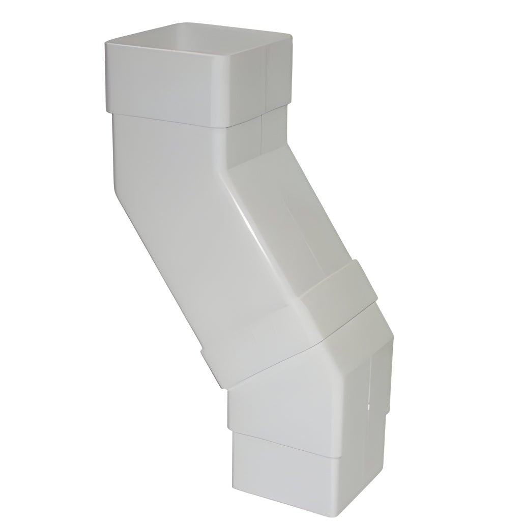 Floplast Square 65mm Adjustable Offset Bend - JJ Building Materials