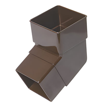 Floplast Square 65mm Offset Bend