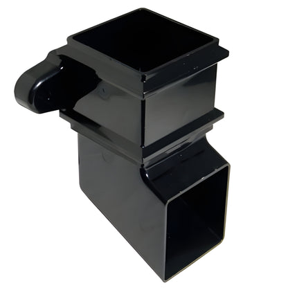 Floplast Square 65mm Shoe & Fixing Lugs